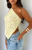 Jolie | One-Shoulder-Spitzenoberteil