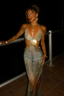 Reese | Elegant Shell Waist Cut-Outs Maxi Dress