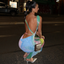 Nola | Pastellfarbenes Maxikleid