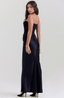 Tessa | Schulterfreies Maxikleid