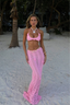 Mackenzie | Elegant Crochet Maxi Skirt Set