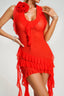 Alayah | Midikleid aus Mesh