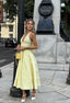 Esmeralda | Ärmelloses Neckholder-Midikleid