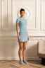 Ariella | Geripptes Minikleid