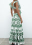Haven | Maxikleid mit Rüschen