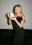 Anastasia | Vestido Luxuoso com Plumas