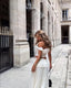 Paula | Set Con Top Monospalla Con Volant E Gonna Lunga