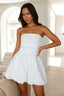 Florence | Schulterfreies Minikleid