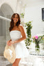 Florence | Schulterfreies Minikleid