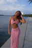 Mackenzie | Elegant Crochet Maxi Skirt Set