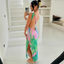 Nola | Pastellfarbenes Maxikleid