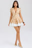 Zaylee | Vestido Mini com Estampa Floral