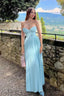 Cora | Strapless Maxikleid