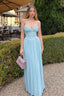 Cora | Strapless Maxikleid