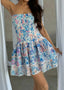 Kaylee | Strapless Blumenkleid