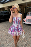 Micah | Bubblegum-Minikleid
