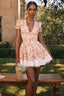 Zaylee | Vestido Mini com Estampa Floral