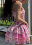 Cecilia | Strapless Blumenkleid
