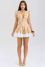 Zaylee | Vestido Mini com Estampa Floral