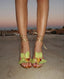 Lailah | Offene High-Heel-Sandalen mit Kreuzriemen