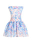Kaylee | Strapless Blumenkleid