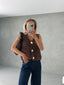 Kayla | Geripptes Stricktop