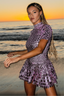 Frankie | Vestido Curto com Gola Alta
