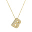 Savannah | Diamant-Bubble-Buchstaben-Halskette