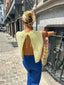 Amy | Gestricktes Rückenfreies Cardigan-Top