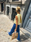 Amy | Gestricktes Rückenfreies Cardigan-Top