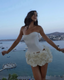 Aileen | Cupped Corset & Floral Mini Skirt Set
