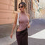 Faye | Vestido Longo Assimétrico