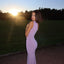 Trixie | Slim One-Shoulder Slit Dress
