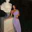 Trixie | Slim One-Shoulder Slit Dress