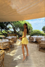 Priya | Minikleid mit Goldenen Ringen