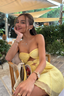 Priya | Minikleid mit Goldenen Ringen