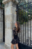Mabel | Langärmliges Spitzen-Minikleid