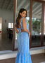 Camila | Maxikleid mit Rüschen