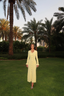 Sylvia | Gestricktes Maxikleid