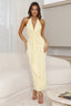 Grace | Neckholder-Maxikleid