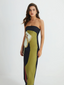 Harper | Schulterfreies Maxikleid