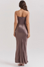 Tessa | Schulterfreies Maxikleid