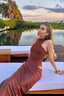 Faye | Asymmetrisches Maxikleid