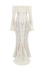Rosie | Spitzen-Maxikleid