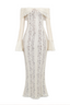 Rosie | Spitzen-Maxikleid