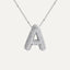 Savannah | Diamant-Bubble-Buchstaben-Halskette