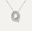 Savannah | Diamant-Bubble-Buchstaben-Halskette