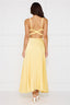Lucy | Vestido Largo Plisado con Escote en V