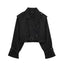 Lylah | Cropped Belted Trench Coat