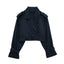 Lylah | Cropped Belted Trench Coat